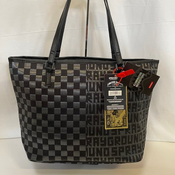 New Sprayground Fiber Optic Lightshow Tote - Picture 3 of 16